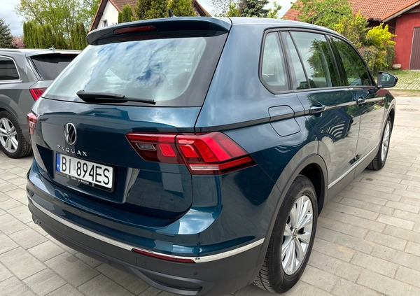 Volkswagen Tiguan cena 77500 przebieg: 149000, rok produkcji 2021 z Szczecin małe 781